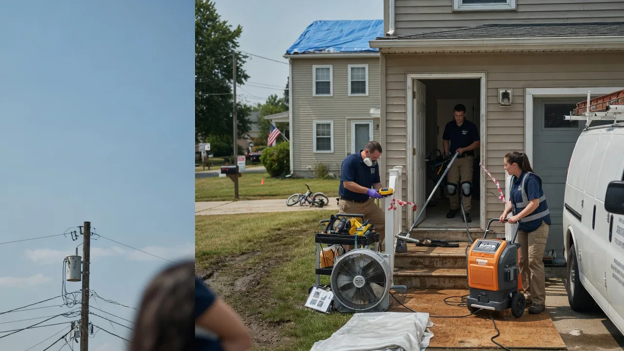 Water Damage Repair in Oneida, KS near me